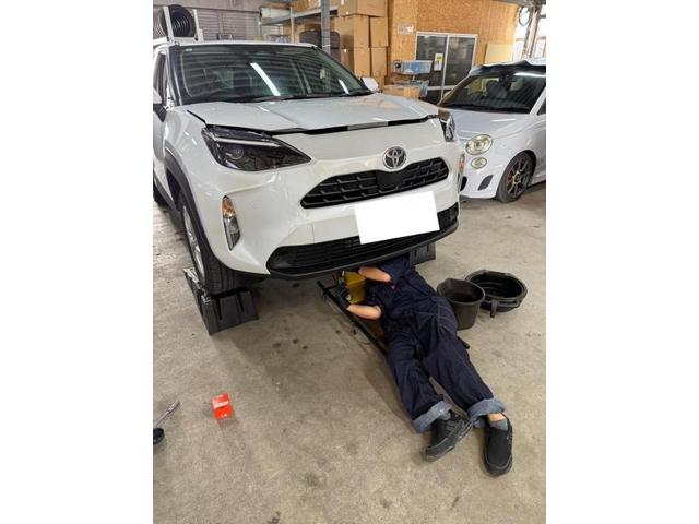 トヨタ　ヤリスクロス　法定点検