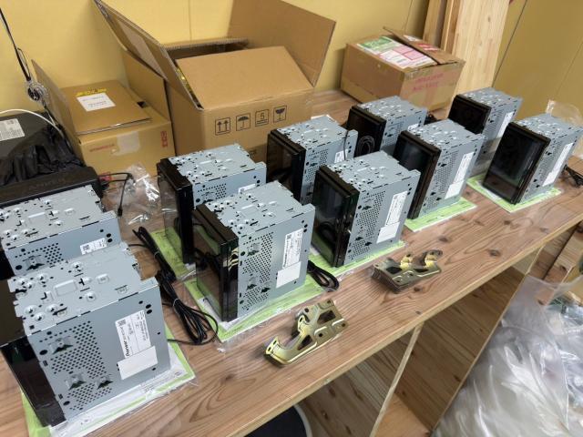 トヨタ　ライズ　
カーナビ取り付け　法人様依頼
同一車種　同一ナビ取付
計50台
