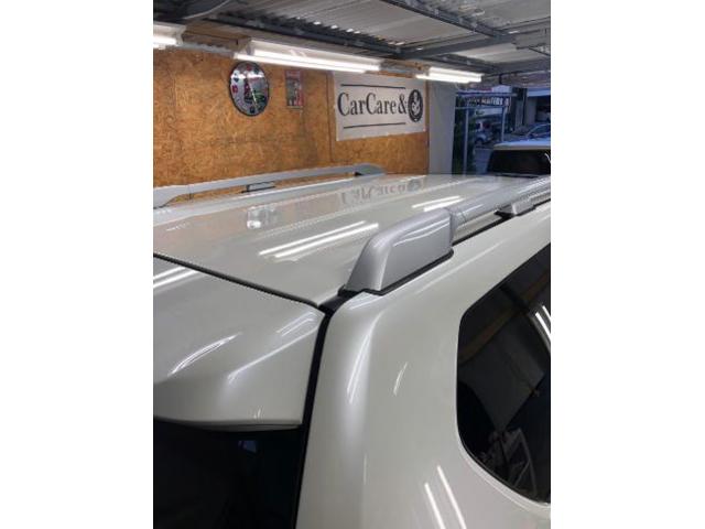 トヨタ　ランドクルーザープラド　ボディコーティング　セラミックグラフェン2層コーティング施工　車の磨き　沖縄県　沖縄市　うるま市　北中城村　北谷町