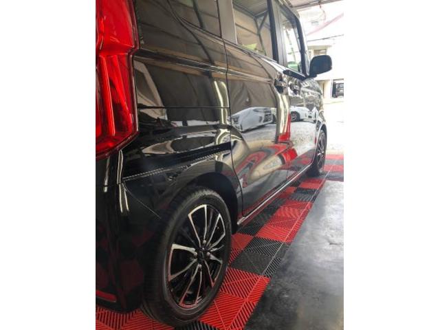 ホンダ　Ｎ－ＢＯＸ　ボディコーティング ガラスコーティング施工　車の磨き　沖縄県　沖縄市　うるま市　北中城村　北谷町