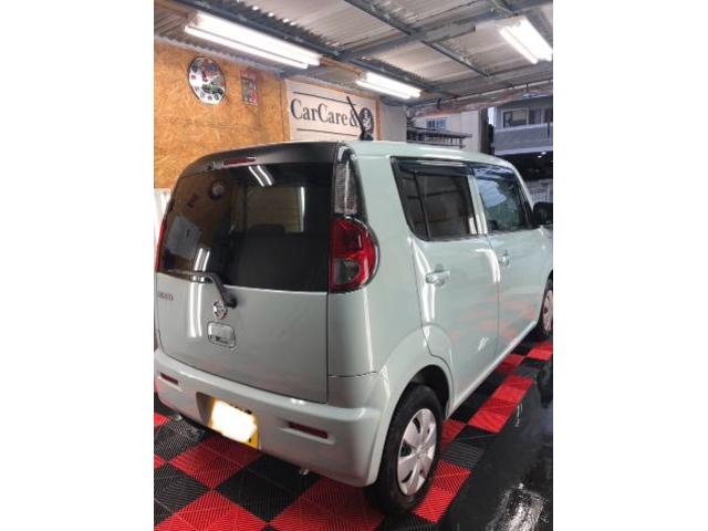 日産　モコ　クリーニング・清掃　中古車商品化　車の磨き　車内クリーニング　沖縄県　沖縄市　うるま市　北中城村　北谷町