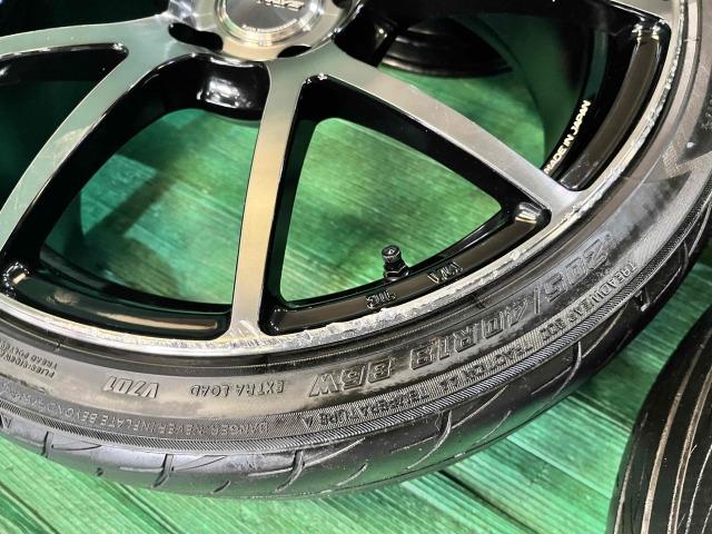 ミニジョンクーパーワークス対応の18インチ鍛造ホイール入庫 ミニジョンクーパーワークス対応の18インチ鍛造ホイール入庫