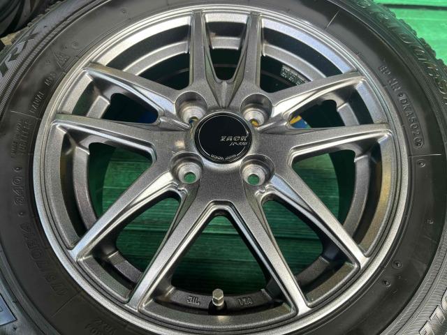 トヨタ　アクア　パーツ情報
アクア、ヴィッツ、フィット、キューブなどに装着できる14インチスタッドレスセット入庫です！
Zack　14インチ　ブリヂストンスタッドレス付！