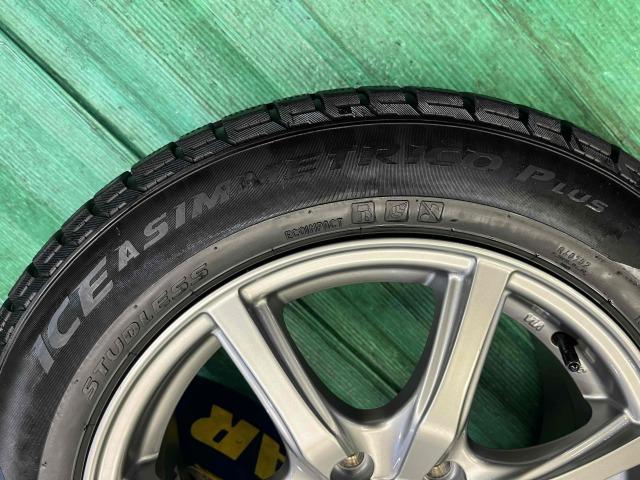 トヨタ　ノア　パーツ情報
ノア、VOXY、ステップW、アクセラなどに装着できる16インチスタッドレスセット入庫です！
MILLOUS　16インチ　ピレリスタッドレス付！