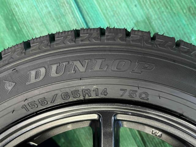 ホンダ　Ｎ－ＢＯＸ　パーツ情報
NBOX、タント、スペーシアなど軽自動車用14インチ新品スタッドレスセット入庫です！
VENTO　14インチ　ダンロップスタッドレス付！