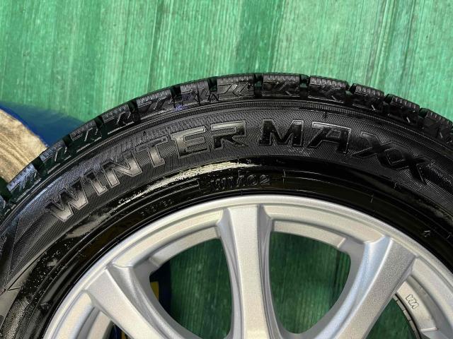 スズキ　ソリオ　パーツ情報
ソリオ、デリカD:2、パッソなどに装着できる14インチスタッドレスセット入庫です！
DUFACT　14インチ　ダンロップスタッドレス付！