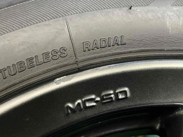 ＭＩＮＩ　ＭＩＮＩ　パーツ情報
現行型のミニF66系に装着できる16インチセット入庫です！
ミニライトMC50　16インチ　ブリヂストンサマータイヤ付！
旧型のF56系にもOK！