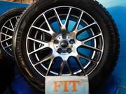 スバル ホイールセット ヨコハマ　スタッドレスタイヤ　深溝美品 スバルXV、フォレスターなどに装着できる溝たっぷりスタッドレスセット