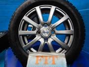 14インチ　スタッドレスタイヤ　タント N-BOX N-ONE など N－BOX パーツ情報 軽自動車用14インチ溝たっぷりスタッドレス付