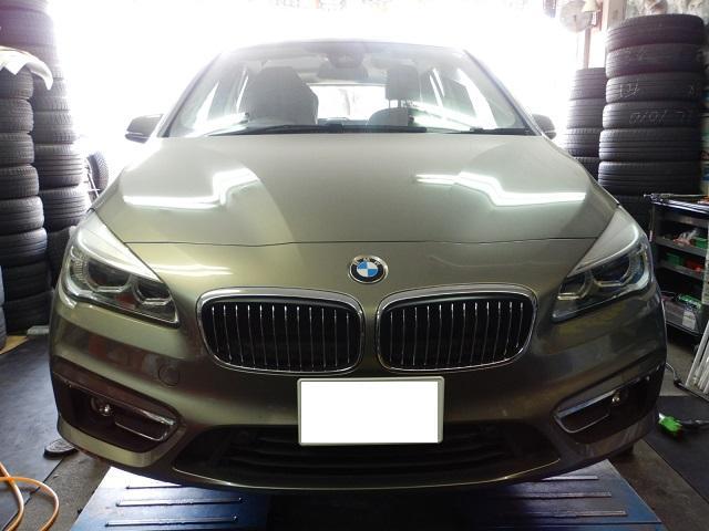 ＢＭＷグランツアラーのスタッドレスセットからサマータイヤへの履き替えです。