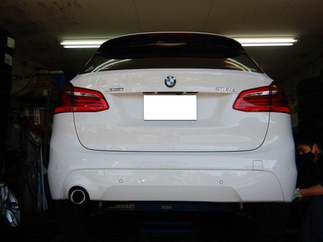 ＢＭＷ２シリーズアクティブツアラーのホイール交換です。