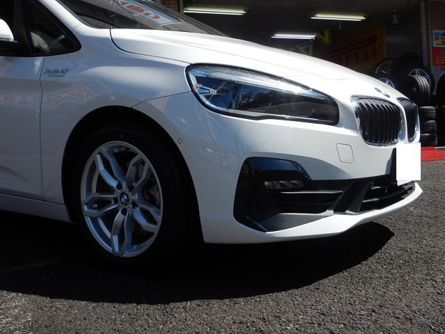 ＢＭＷ２シリーズアクティブツアラーのホイール交換です。