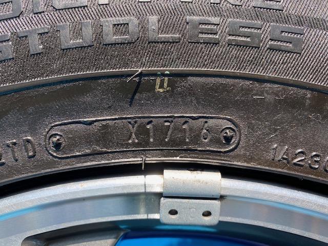 パジェロミニ純正ホイール&スタッドレスタイヤのセットが入庫 パジェロミニ純正ホイール&スタッドレスタイヤのセットが入庫