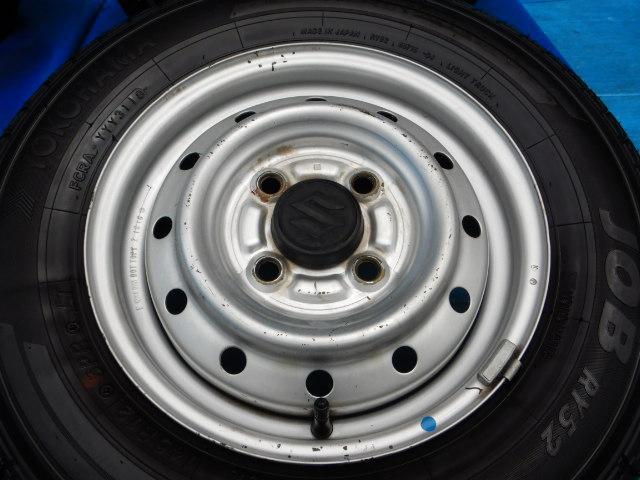 スズキ純正スチールホイールです。 軽自動車バン用のセットです スズキ純正スチールホイールです。 軽自動車バン用のセットです