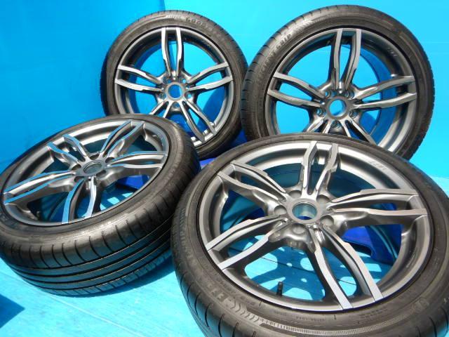 ＢＭＷ現行モデル３シリーズ（Ｇ２０系）用１８インチ未使用ホイール＆中古タイヤのセット入庫です。ＭＡＫルフトＦＦ　１８インチ