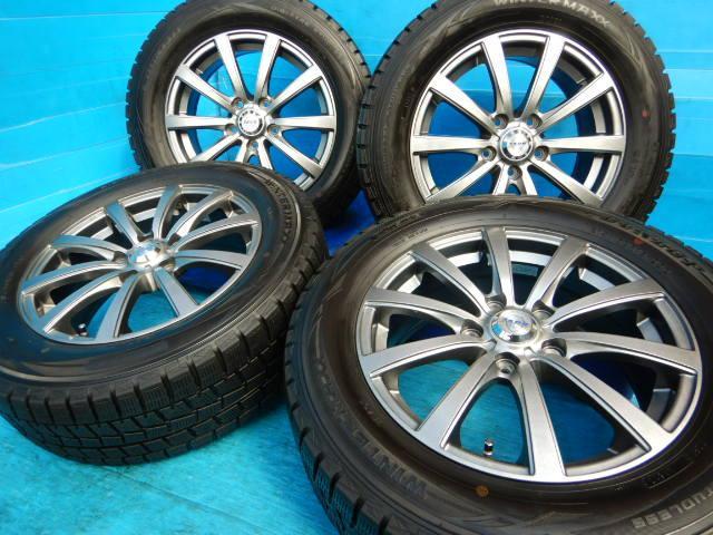 215/60R16ダンロップ スタッドレス エスティマ クラウン オデッセイ他