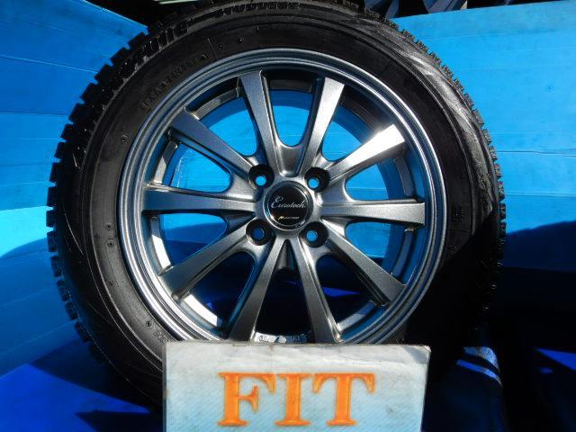 フィット、ヴィッツなどに装着できる15インチスタッドレスセット入庫です。 ユーロテック 15インチ ブリヂストンスタッドレス付き|グーネットピット フィット、ヴィッツなどに装着できる15インチスタッドレスセット入庫です。 ユーロテック 15インチ ブリヂストンスタッドレス付き|グーネットピット