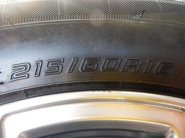 エスティマ、クラウン、オデッセイなどに装着できる１６インチ入庫です。
ＬＡＹＣＥＡ　１６インチ　ダンロップルマンⅤ付き