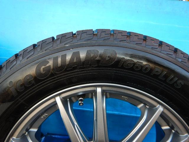 タイヤ溝たっぷりの16インチスタッドレスセット入庫です タイヤ溝たっぷりの16インチスタッドレスセット入庫です