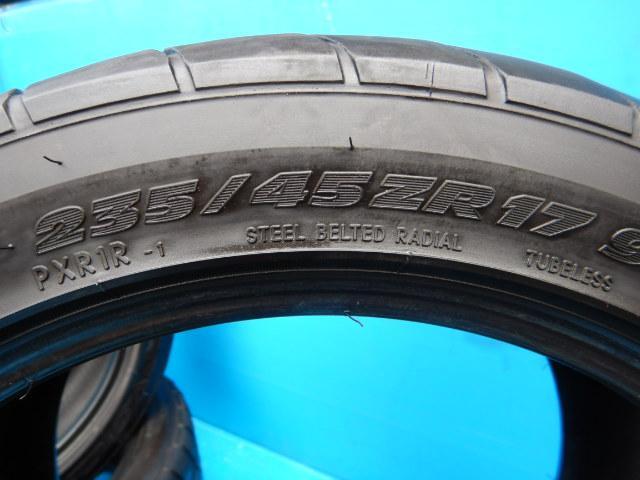 中古ハイグリップタイヤ入庫しました！
トーヨープロクセスＲ１Ｒ　235/45Ｒ17　4本
インプレッサ、ランエボ、シルビア、スカイライン、ＦＤ３Ｓなどに！