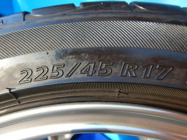 ＢＭＷ１シリーズ、３シリーズ、Ｚ３，Ｚ４などに装着できるＢＢＳ１７インチ入庫です！
ＢＢＳ　ＲＧ－Ｒ　１７インチ　ブリヂストンプレイズ付き