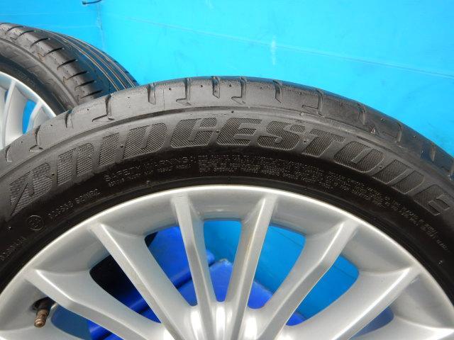 BMW3シリーズラグジュアリー純正17インチ入庫です!
BMW純正マルチスポーク414 17インチ ブリヂストンランフラット付き