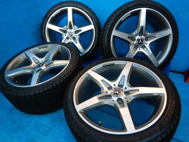 メルセデスベンツSL-AMGパッケージ純正19インチのスタッドレス メルセデスベンツSL-AMGパッケージ純正19インチのスタッドレス