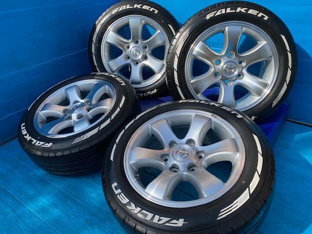 トヨタハイエース、レジアス　17インチタイヤホイール4本セットバリ溝！美品！