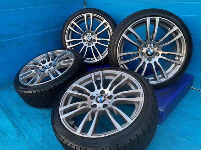 BMW3シリーズオプション19インチ純正スタッドレスセット入庫 BMW3シリーズオプション19インチ純正スタッドレスセット入庫