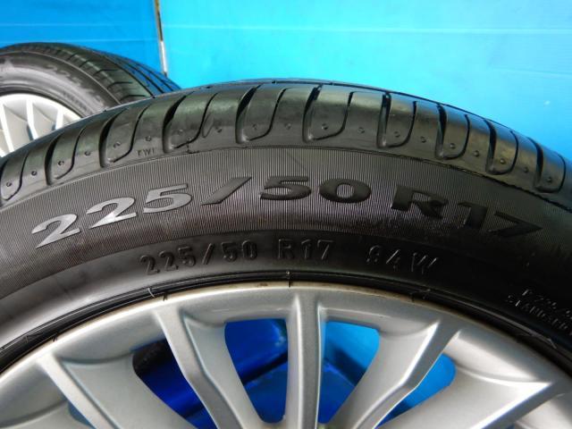 BMW3シリーズ純正17インチランフラットタイヤ付きセット入庫 BMW3シリーズ純正17インチランフラットタイヤ付きセット入庫