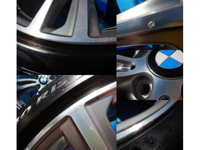 ＢＭＷ　３シリーズ　パーツ情報
BMW3、4シリーズMスポーツオプション純正１９インチ入庫です！
BMW純正ダブルスポーク442M　19インチ