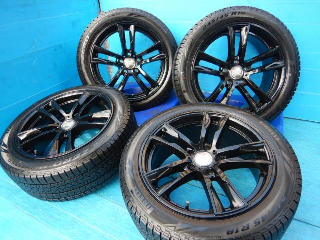 BMW 5シリーズ パーツ情報
BMW5シリーズ、6シリーズに装着できる18インチスタッドレスセット入庫です!
ケレナーズJr.E5 18インチ ピレリスタッドレス付!