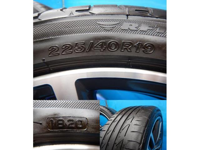 BMW 3シリーズ パーツ情報
BMW3、4シリーズのオプション19インチ純正入庫です!
BMW純正ダブルスポーク442M 19インチ ブリヂストンポテンザ付!