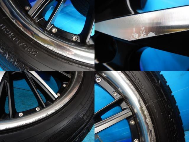 レクサス RX パーツ情報
レクサスRX、日産ムラーノなどに装着できる20インチスタッドレスセット入庫です!
アネーロ 20インチ ダンロップスタッドレス付!