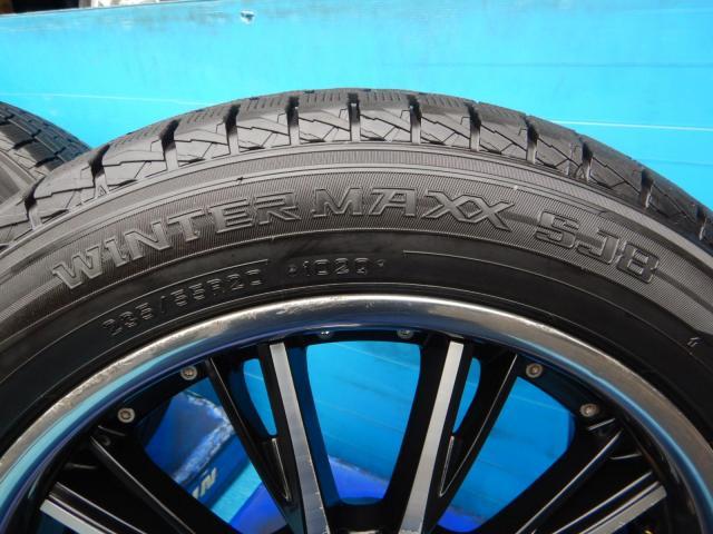 レクサス RX パーツ情報
レクサスRX、日産ムラーノなどに装着できる20インチスタッドレスセット入庫です!
アネーロ 20インチ ダンロップスタッドレス付!