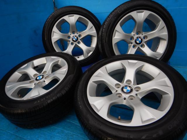 BMW 3シリーズ パーツ情報
BMW 3シリーズ、4シリーズ、X1に装着できる17インチ純正入庫です!
BMW純正スタースポーク317 17インチ ピレリ製BMW承認ランフラット付!