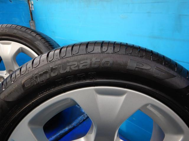 BMW 3シリーズ パーツ情報
BMW 3シリーズ、4シリーズ、X1に装着できる17インチ純正入庫です!
BMW純正スタースポーク317 17インチ ピレリ製BMW承認ランフラット付!