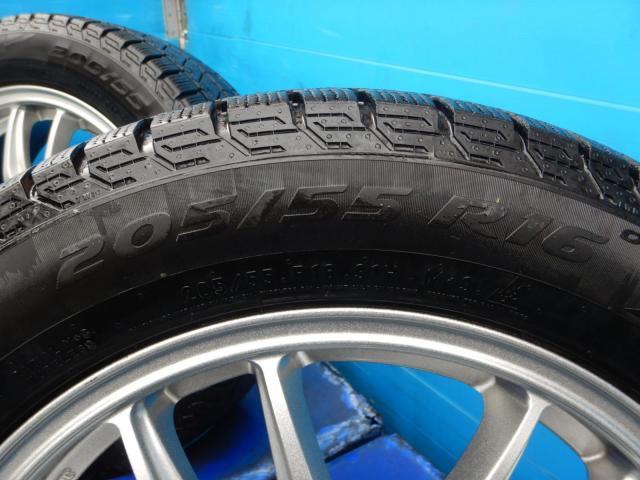 フォルクスワーゲン ゴルフ パーツ情報
ゴルフ、トゥーラン、アウディA3などに装着できる16インチスタッドレスセット入庫です!
DIOS-ES6 16インチ ピレリスタッドレス付!