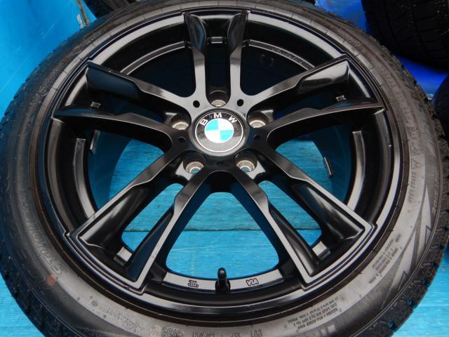 ＢＭＷ　１シリーズ　パーツ情報
BMW1シリーズ、2シリーズクーペ、3シリーズなどに装着できる17インチスタッドレスセット入庫です！
ケレナーズJr.E5　17インチ　ピレリスタッドレス付！