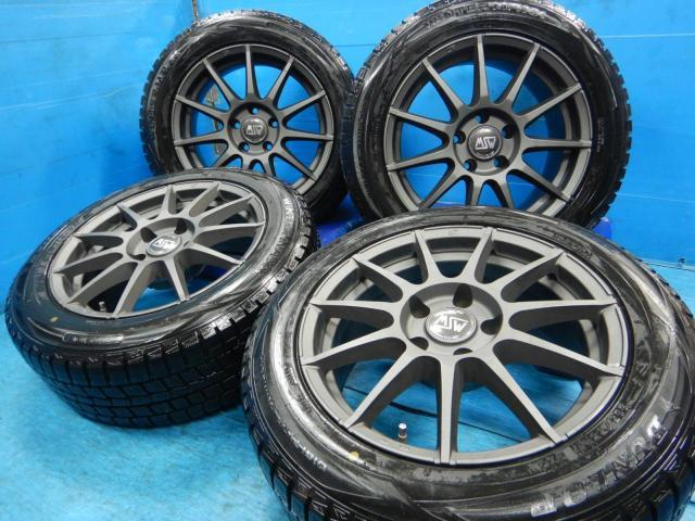ＢＭＷ　５シリーズ　パーツ情報
BMW5シリーズ（F10系）などに装着できる17インチスタッドレスセット入庫です！
OZ-MSW85　17インチ　ダンロップスタッドレス付！