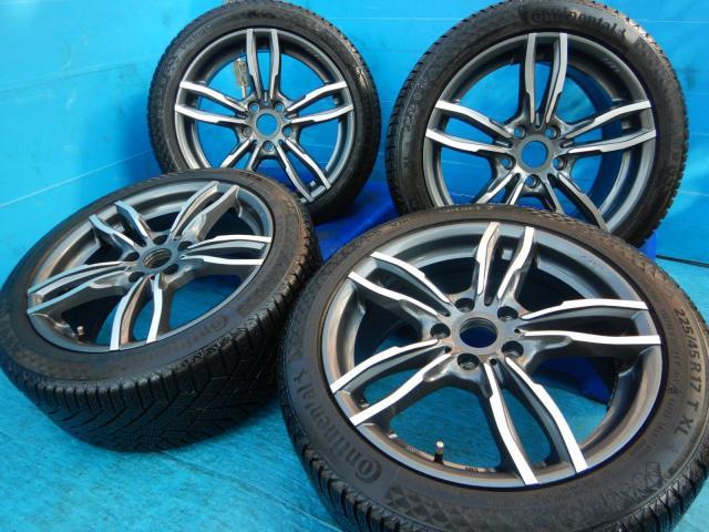 BMW 1シリーズ パーツ情報
BMW1シリーズ、2シリーズグランクーペ、ミニクラブマンに装着できる17インチスタッドレスセット入庫です!
MAKルフトFF 17インチ コンチネンタルスタッドレス付!