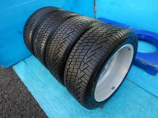 BMW 5シリーズ パーツ情報
BMW5シリーズ、6シリーズに装着できる純正18インチスタッドレスセット入庫です!
BMW純正Vスポーク281 18インチ コンチネンタルスタッドレス付!