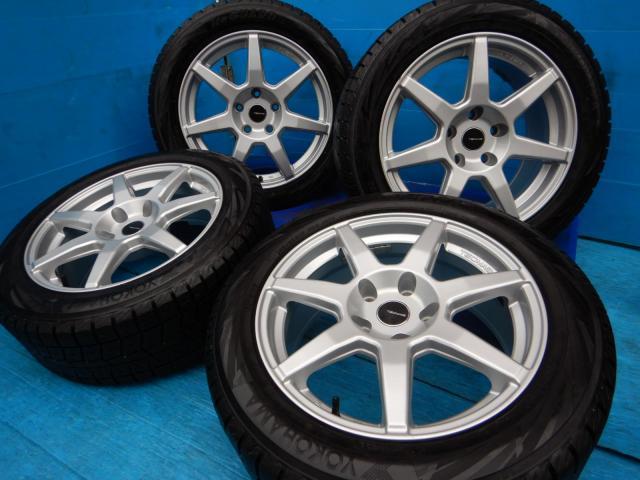 BMW 3シリーズ パーツ情報
BMW3シリーズ、4シリーズ、X1に装着できる17インチスタッドレスセット入庫です!
テクマグ207R 17インチ ヨコハマスタッドレス付!