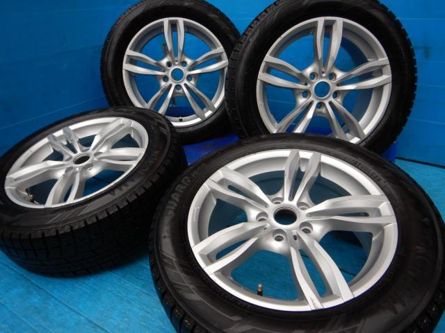 BMW X1 パーツ情報
BMW X1、X2、ミニクロスオーバーに装着できる17インチランフラットスタッドレスセット入庫です!
MAKルフト 17インチ ヨコハマランフラットスタッドレス付!