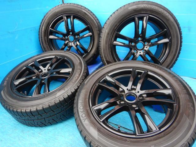 ＢＭＷ　Ｘ１　パーツ情報
BMW X1、X2、ミニクロスオーバーに装着できる17インチスタッドレスセット入庫です！
ケレナーズJr.E5　17インチ　ヨコハマスタッドレス付！