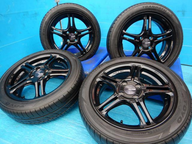 ホンダ　Ｎ－ＢＯＸ　パーツ情報
NBOX、タント、スペーシアなど軽自動車に装着できる15インチセット入庫です！
ポテンザアドレナリンSW005　15インチ　トーヨー付！