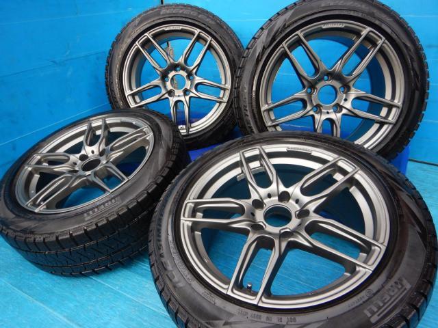 ＢＭＷ　３シリーズ　パーツ情報
BMW3シリーズ、4シリーズ、X1に装着できる17インチスタッドレスセット入庫です！
ケレナーズマインツ　17インチ　ピレリスタッドレス付！