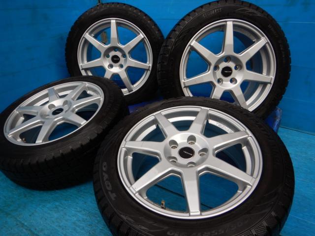 ＢＭＷ　２シリーズ　パーツ情報
BMWアクティブツアラー、グランツアラーに装着できる17インチスタッドレスセット入庫です！
テクマグ207R　17インチ　トーヨースタッドレスタイヤ付！