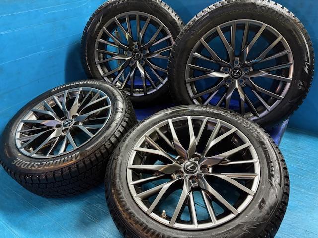レクサス　ＲＸ　パーツ情報
レクサスRX純正20インチの溝たっぷりスタッドレス付セット入庫です！
レクサスRX（20系）Fスポーツ純正　20インチ　ブリヂストンスタッドレス付！