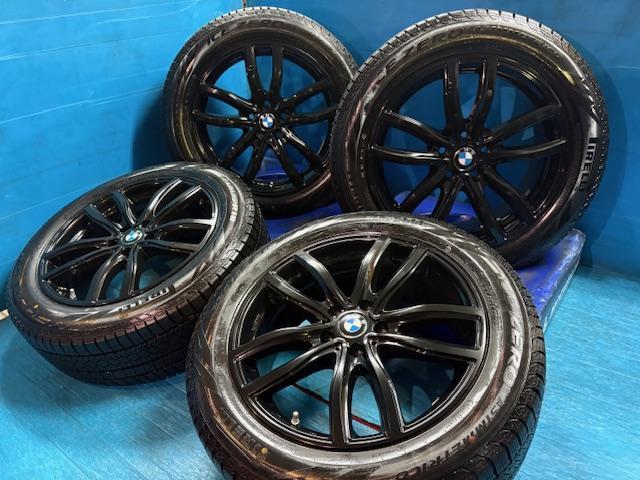 ＢＭＷ　Ｘ１　パーツ情報
BMW現行X1、X2、ミニカントリーマンに装着できる18インチスタッドレスセット入庫です！
MAK　FAHR　18インチ　ピレリ溝たっぷりスタッドレス付！